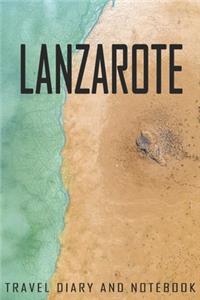 Lanzarote Travel Diary and Notebook