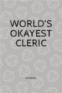 World's Okayest Cleric - Notebook