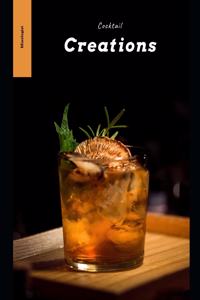 Mixologist Cocktail Creations Notebook, 120 Page Blank Lined Journal