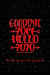 Goodbye 2019 Hello 2020