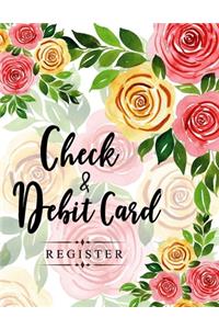 Check and Debit Card Register