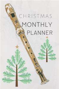 Christmas Monthly Planner