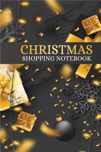 Christmas Shopping Notebook