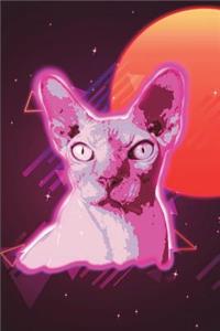 Hairless Cat Face Notebook 80s (Vol 2)