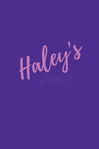 Haley's Notebook
