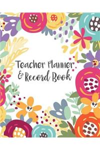 Teacher Planner and Record Book