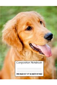 Composition Notebook Wide Ruled 8.5