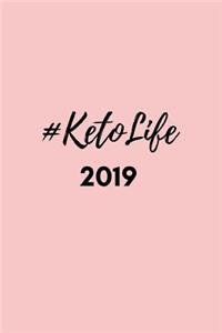 #ketolife 2019: Pink Agenda Planner and Appointment Book