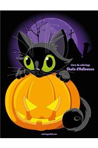 Livre de coloriage Chats d'Halloween 1