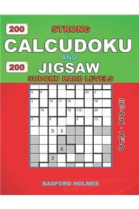 200 Strong Calcudoku and 200 Jigsaw Sudoku hard levels
