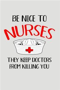 Be Nice to Nurses They Keep Doctors from Killing You