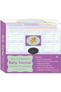 Complete Baby Journal, Organizer & Keepsake