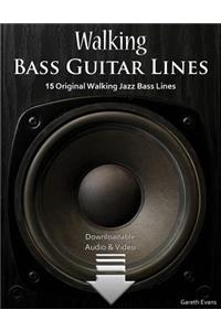 Walking Bass Guitar Lines