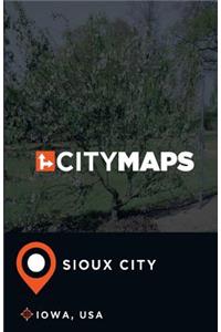 City Maps Sioux City Iowa, USA