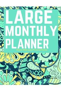 Obelus Large Monthly Planner