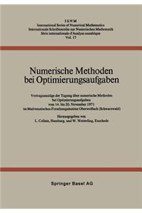 Numerische Methoden bei Optimierungsaufgaben
