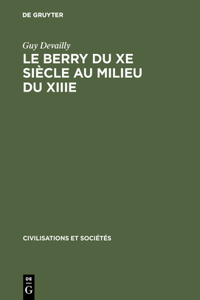 Berry du Xe siècle au milieu du XIIIe