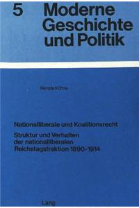 Nationalliberale Und Koalitionsrecht