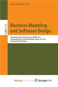 Business Modeling and Software Design