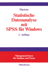 Statistische Datenanalyse Mit SPSS Für Windows