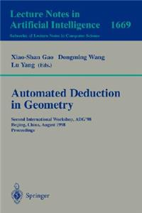 Automated Deduction in Geometry