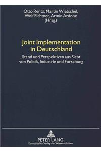 Joint Implementation in Deutschland