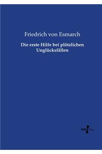 Die erste Hilfe bei plötzlichen Unglücksfällen