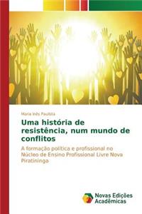 Uma história de resistência, num mundo de conflitos