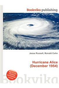 Hurricane Alice (December 1954)