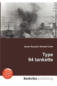 Type 94 Tankette