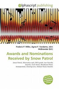 Awards and Nominations Received by Snow Patrol