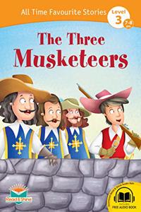 The Three Musketeers Self Reading Story Book for 7-8 Years Old
