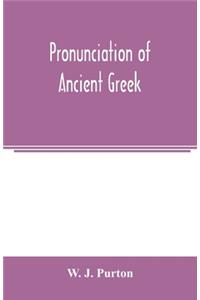 Pronunciation of ancient Greek