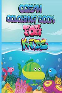 Ocean Coloring Book For Kids
