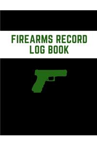 Firearms Record Log Book
