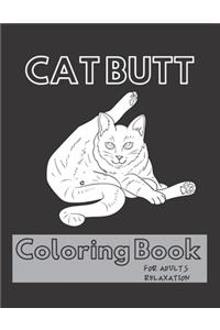 Cat Butt Coloring Book