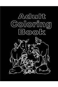 Adult coloring book