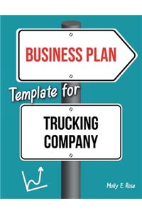 Business Plan Template For Trucking Company