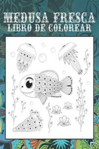 Medusa fresca - Libro de colorear