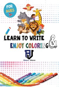 Learn to Write & Enjoy Coloring