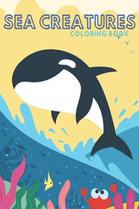 Sea Creatures Coloring Book