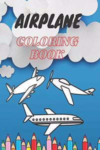 Airplane Coloring Book