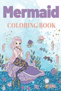 Mermaid Coloring Book