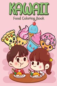Kawaii Food Coloring Book