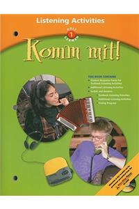Holt German 1: Komm Mit! Listening Activities