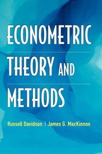 Econometric Theory and Methods