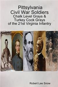 Pittsylvania Civil War Soldiers: Chalk Level Grays & Turkey Cock Grays of the 21st Virginia Infantry