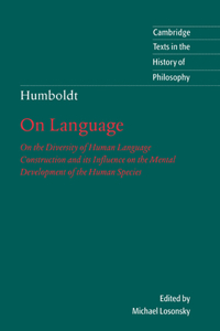 Humboldt: 'on Language'
