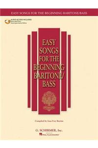 Easy Songs for the Beginning Baritone/Bass
