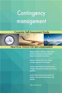 Contingency management Complete Self-Assessment Guide